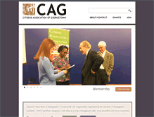 Tablet Screenshot of cagtown.com